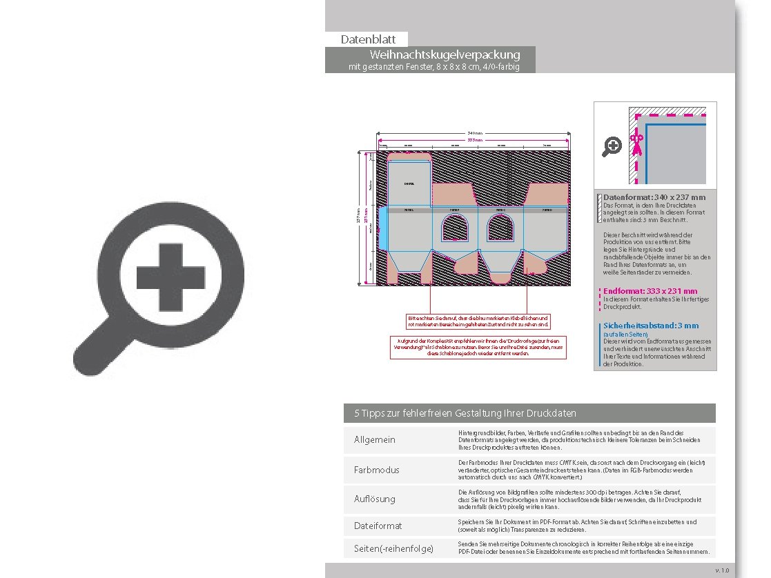Product Bild weihnachtskugelverpackung_mit_gestanzten_fenster_(8_x_8_x_8_cm)_einseitig_bedruckt_4_0-farbig